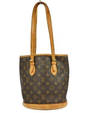 LOUIS VUITTON MONOGRAM BUCKET PM TOTE BAG